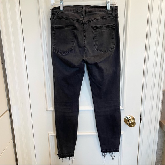 FRAME Denim Le Skinny De Jeanne Crop Jeans Size 28 - Picture 4 of 9
